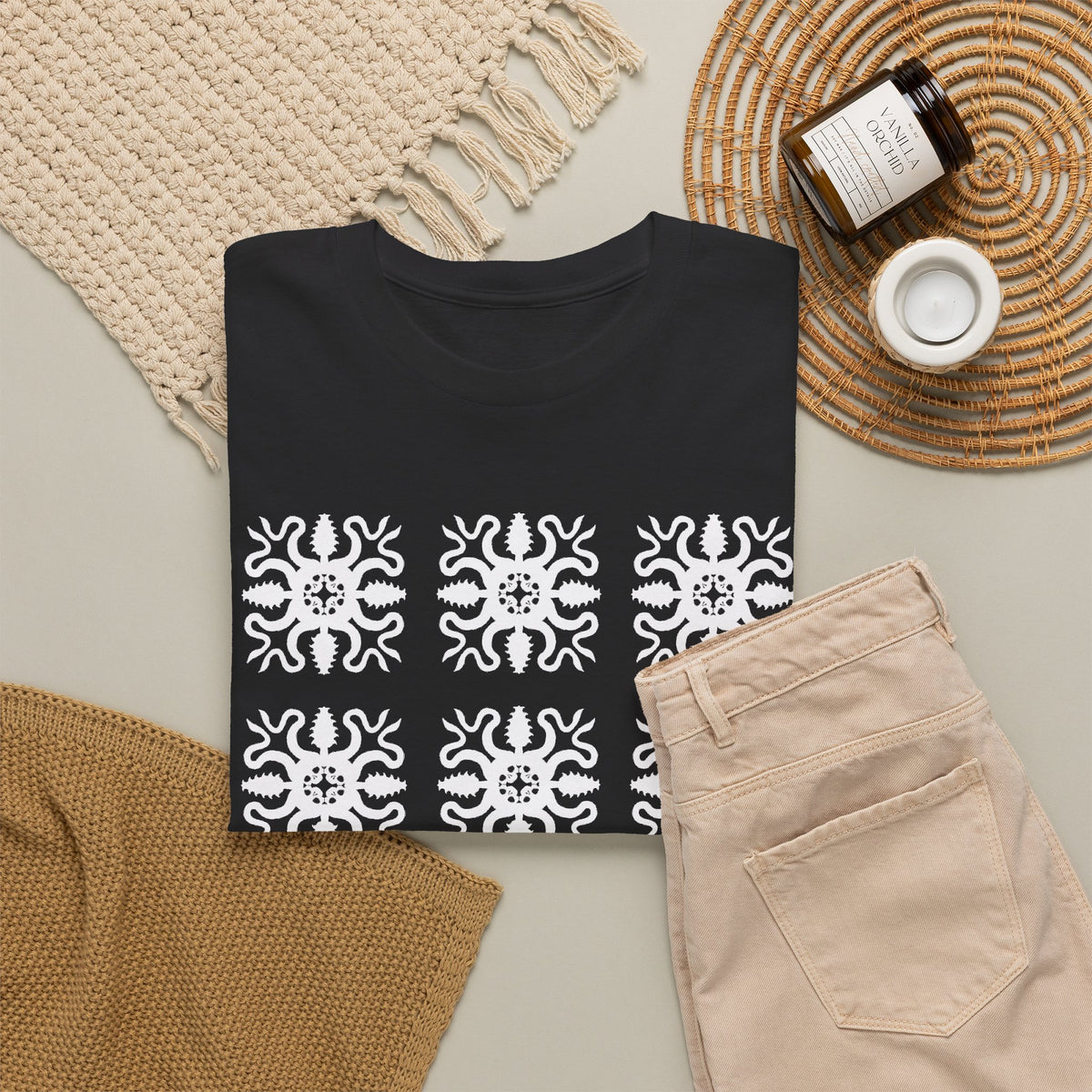 Pō Apparel Logo Quilt Tee